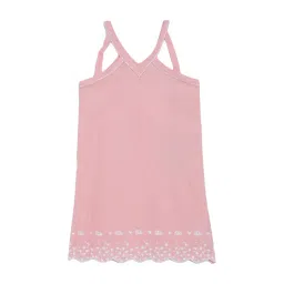 Elle Kids Pink Cotton Embroidered Dress-picture-27