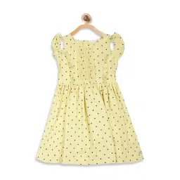Elle Kids Yellow Printed Dress-picture-34