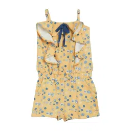 Elle Kids Yellow Printed Jumpsuit-picture-41