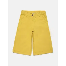 Elle Kids Yellow Solid Trousers-picture-44