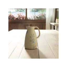 ellementry Fiore Off White Ceramic Jug - Set of 1-picture-13