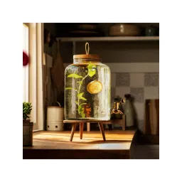 ellementry Transparent Glass Water Dispenser - Set of 1-picture-34