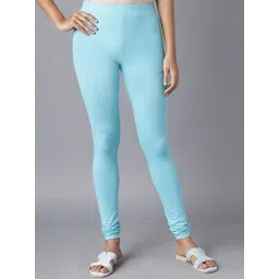 elleven Solid Cotton Churidar Leggings-picture-29