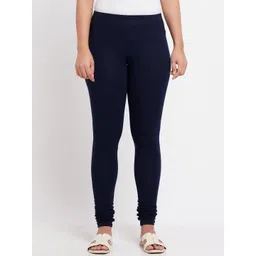 Elleven Women Solid Cotton Churidar Leggings-picture-23