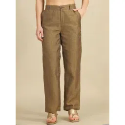 Elleven from Aurelia Brown Textured Pants-picture-44