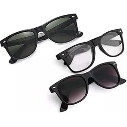 elligator Sunglass for Mens and Women Unisex Sunnglasses for Driving and Style (Pack of 3)-picture-21