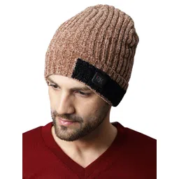 ELLIS Men Self Design Acrylic Beanie-picture-25