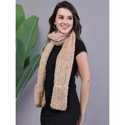 ELLIS Women Self-Design Acrylic Mufller-picture-23