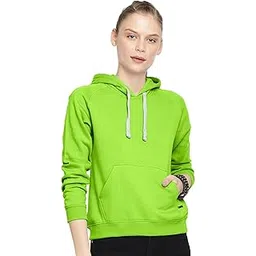 elliti Casul Wear Trendy and Styalist Look Hooded Neck Full Sleeve Cotton Fleece Woolen Hoodie for Winter, WarmT-Shirt, Cozy and Fashionable Cold Weather, Sweatshirt for Women-picture-32