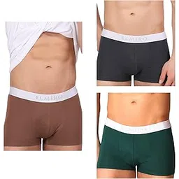 elmiro Men's Intimo-Tech Antimicrobial Micro Modal Dynamic Trunk (Pack of 3)-picture-25