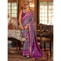Elora Grey Patola Saree-picture-31