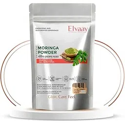 Elvaay Natural Moringa Body Scrub Powder, Allergy and Itching Resistant, Ubtan for Daily Use, 100g-picture-45