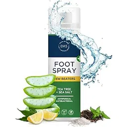 em5 EM5™ Foot Spray | Eliminates Bad Odor for 24 Hours | Fresh & Healthy Feet | Tea-Tree & Sea-Salt Fragrance | Moisturizing & Deodorizing With Goodness of Aloevera, Vitamin E & Tea Tree Oil | 100 ml-picture-36