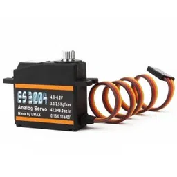 EMAX ES3004 17g 3.5kg 0.13sec 23T Metal Gear Analog Servo For RC Airplane ES3104 upgrade-(original)-picture-28