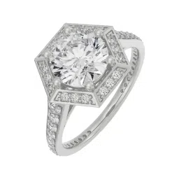 Emori 14k White Gold & Diamond Halo Zendaya Engagement Ring-picture-20