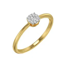 Emori 18k Yellow Gold & Diamond Brilliant Fusion Ring-picture-10