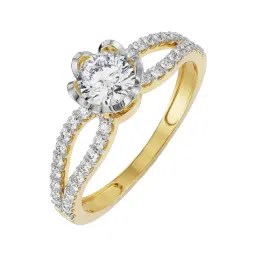 Emori 18k Yellow Gold & Diamond Katy Solitaire Wedding Ring-picture-17