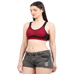 EMPISTO Pack Of 2 Colourblocked Full Coverage Underwired Bra-image-2