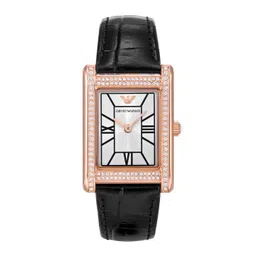 Emporio Armani Women Embellished Dial & Leather Straps Analogue Watch AK_AR11624-picture-31
