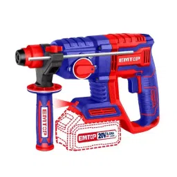 EMTOP Cordless Rotary Hammer 2.0 J Impact Energy and 0-5400 BPM Impact Rate, ELRH202081-picture-14