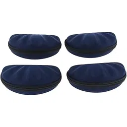 enakshi (label) 4Pcs EVA Zipper Eyeglass Box Glasses Case Protector Container Dark Blue|Health & Beauty | Vision Care | Other Vision Care-picture-53