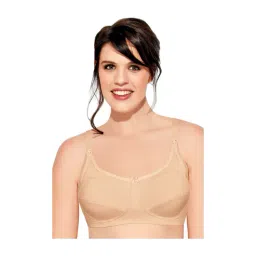 Enamor Beige Non Wired Non Padded Nursing Bra-picture-45