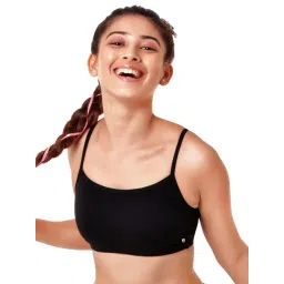 Enamor Black Non Wired Non Padded Full Coverage Bra-picture-19