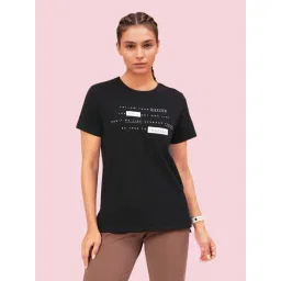 Enamor Black Printed T-Shirt-picture-13