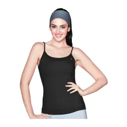 Enamor Black Round Neck Camisole image 1