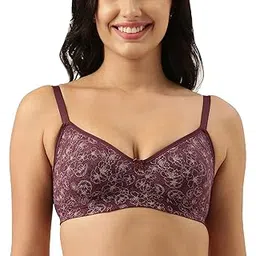 enamor Cotton Blend Women's Non-Padded Non Wired Bra-picture-17