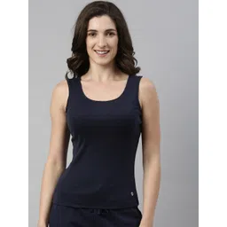Enamor E025 Slim Fit Tank Top for Women with Stay New Finish-picture-34