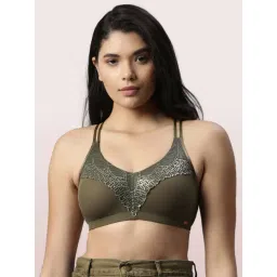 Enamor Green Non-Wired Non-Padded Bralette-picture-36