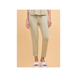 Enamor Mid Rise Shop In Pants 7/8th Length Drawstring Relaxed Fit Soft 4 Way Stretch E048-picture-15