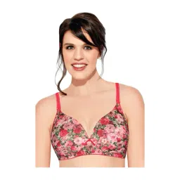 Enamor Multicolor Non Wired Padded T-Shirt Bra-picture-31