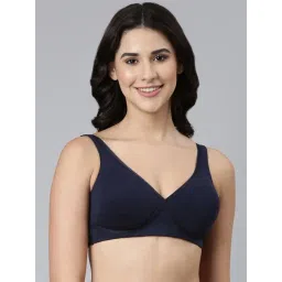 Enamor Navy T-Shirt Bra-picture-39