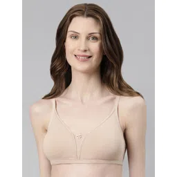 Enamor Non Padded Full Coverage Non-Wired Seamless Cotton T-shirt Bra A072-picture-11
