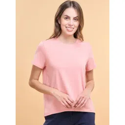 Enamor Pink Cotton Lounge T-Shirt-picture-12