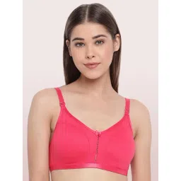 Enamor Pink Non-padded Bra-picture-15