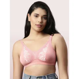 Enamor Pink Non-Wired Non-Padded Bralette-picture-18