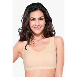 Enamor Pink Non Wired Non Padded Full Coverage Bra-picture-35