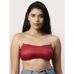 Enamor Red Non-Wired Padded Bralette-picture-29