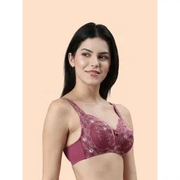 Enamor Violet Quartz Embroidered Bra image 4