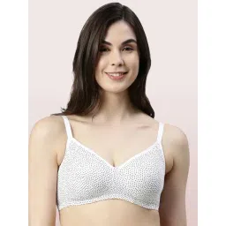 Enamor White Non-Wired Non-Padded Everyday Bra-picture-41