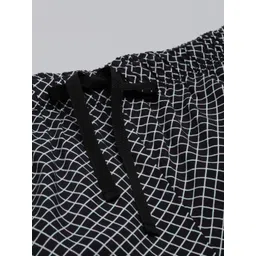 Enamor Women Black & White Printed Night suit image 4