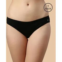 enamor Women Pack of 5 Cotton Briefs-picture-14