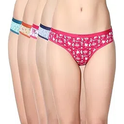 enamor Women's Modal Modern Floral Bikini Style Underwear-picture-10