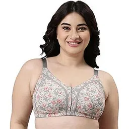 enamor Women's Nylon Blend Non-Padded Bridal T-Shirt Bra - Non-Wired, Full-Coverage, Smooth Contour Lift for a Transformed Silhouette-picture-34