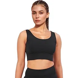 enamor Women's Polyester Wire Free Casual Padded Sports Bra-picture-26