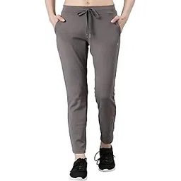 Enamor Women's Relaxed Fit Mid Rise Track Pant-picture-30