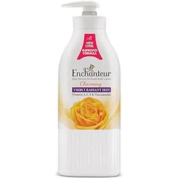 Enchanteur Charming Perfumed Body Lotion with Aloe Vera & Olive Butter for Satin Smooth Skin| Non-Greasy Formula| Water-Based Lotion| Floral French Fragrance| 500ml-picture-10